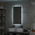 Зеркало Континент Amer LED вертикальное